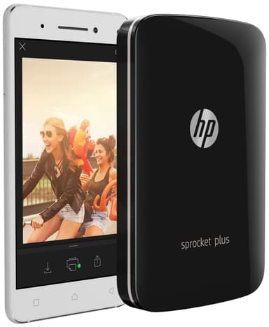 HP Sprocket Plus mobilfotoskriver (sort)