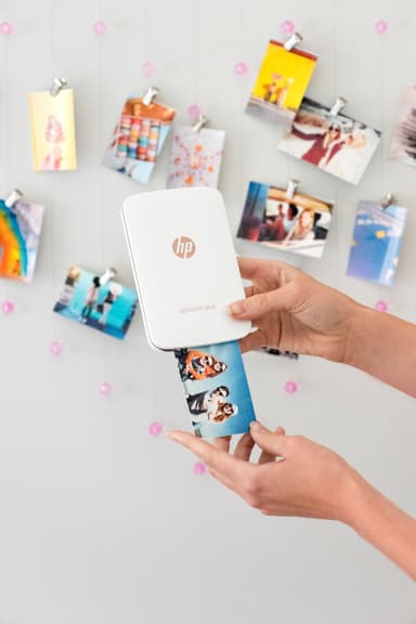 HP Sprocket Plus mobilfotoskriver (hvit)
