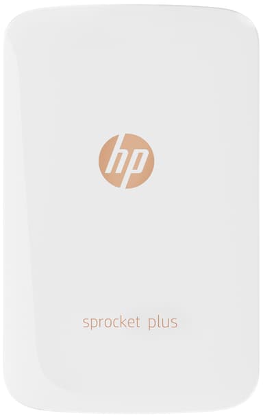 HP Sprocket Plus mobilfotoskriver (hvit)