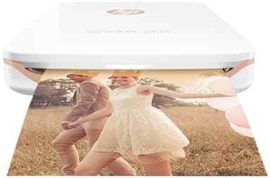 HP Sprocket Plus mobilfotoskriver (hvit)
