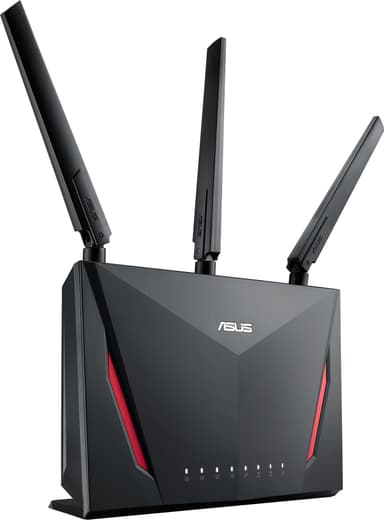 Asus RT-AC86U trådløs router.