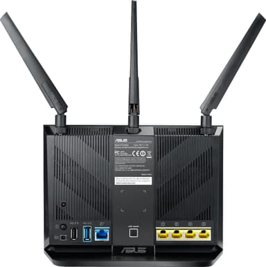 Asus RT-AC86U trådløs router.