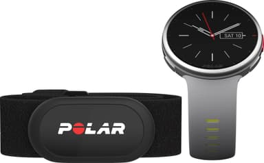 Polar Vantage V2 multisportsklokke M/L m. Polar H10 (grå/lime)