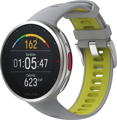 Polar Vantage V2 multisportsklokke M/L m. Polar H10 (grå/lime)