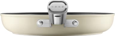Smeg 50’s Style stekepanne 28 cm CKFF2801CRM (krem)