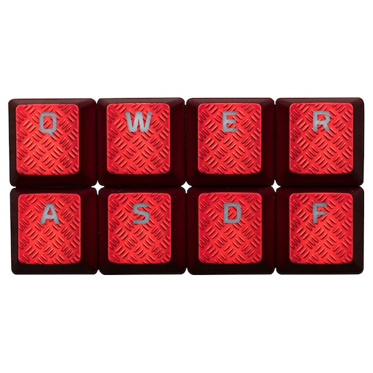 HyperX gaming keycaps (rød)