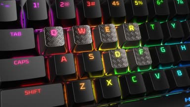 HyperX gaming keycaps (titanium)