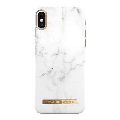 iDeal fashion deksel for iPhone X (hvit marmor)