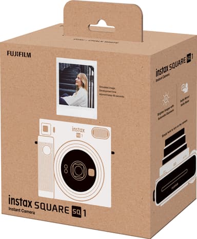 Fujifilm Instax Square SQ1 polaroidkamera (hvit)
