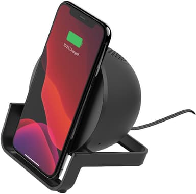 Belkin Boost Charge 10 W trådløs lader og høyttaler (sort)