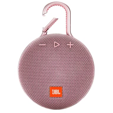 JBL Clip 3 høyttaler (rosa)