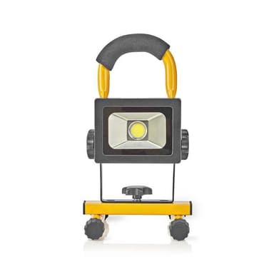 Mobilt LED-Flomlys | 10 W | 700 lm | Sort/Gult