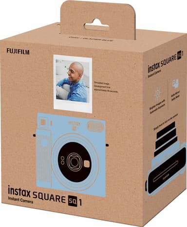 Fujifilm Instax Square SQ1 polaroidkamera (blå)