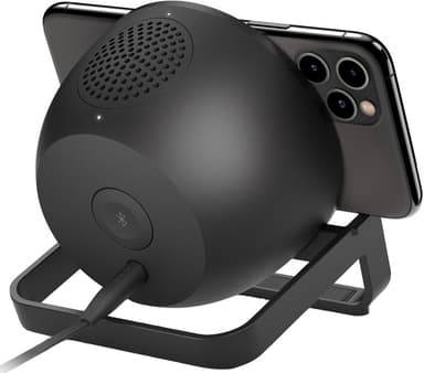 Belkin Boost Charge 10 W trådløs lader og høyttaler (sort)