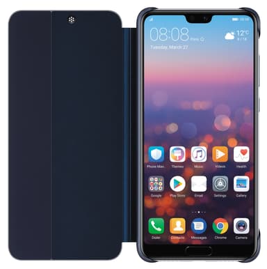 Huawei P20 Pro Smart View mobildeksel (dypblå)