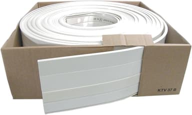 Minikabelkanal på rulle 20m, vit, 15x15mm