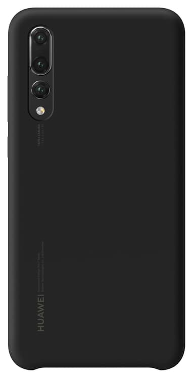 Huawei P20 Pro Silicone deksel (sort) Deksler og etui til Huawei P20 Pro Silicone deksel (sort) Deksler og etui til