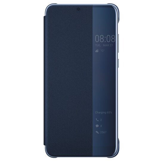 Huawei P20 Pro Smart View mobildeksel (dypblå)