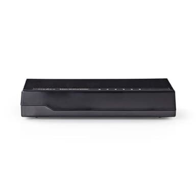 Nettverksswitcher | 5 porter | 1 Gbps | LED-indikatorlampe
