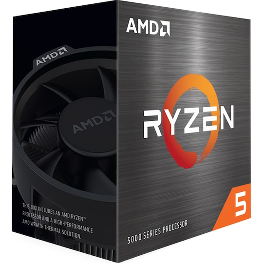 AMD Ryzen™ 5 5600X prosessor (boks)