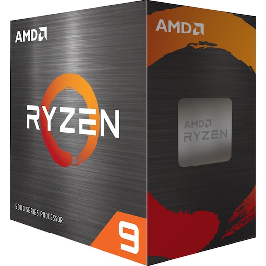 AMD Ryzen™ 9 5900X prosessor (boks)