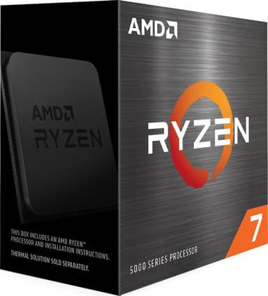 AMD Ryzen™ 7 5800X prosessor (boks)