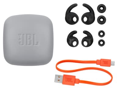 JBL Reflect Mini 2 trådløse in-ear hodetelefoner (sort)