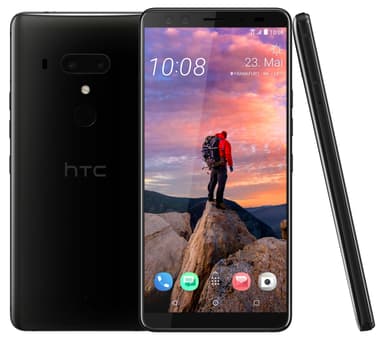 HTC U12+ smarttelefon (keramisk sort)