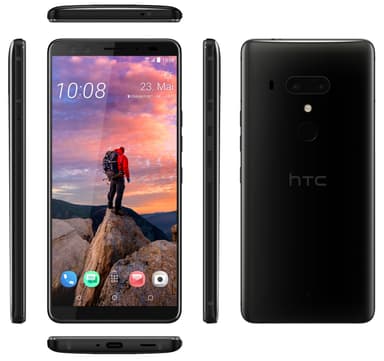 HTC U12+ smarttelefon (keramisk sort)