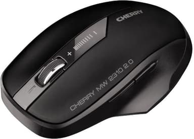 Cherry MW 2310, trådlös mus med 5-knappar, USb nano-mottagare, svart