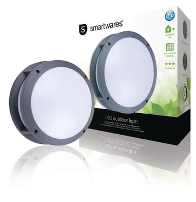 LED Utendørs Vegglampe 5 W 650 lm Mørkegrå