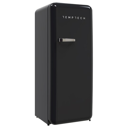Temptech kjøleskap med fryser HRF330RMB (sort)