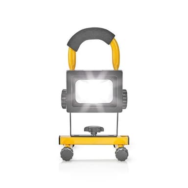 Mobilt LED-Flomlys | 10 W | 700 lm | Sort/Gult