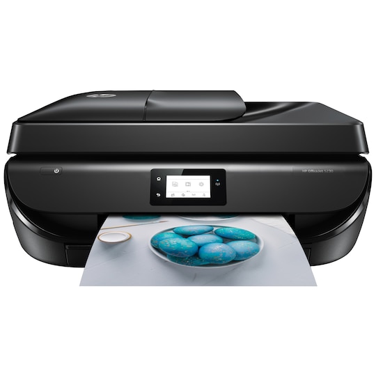 HP OfficeJet 5230 AIO inkjet fargeskriver (sort)