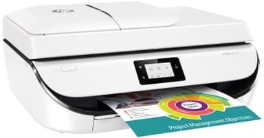 HP OfficeJet 5232 AIO inkjet fargeskriver (hvit)