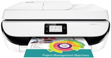 HP OfficeJet 5232 AIO inkjet fargeskriver (hvit)