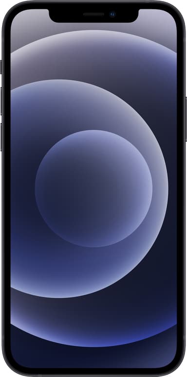 iPhone 12 - 5G smarttelefon 128 GB (sort)