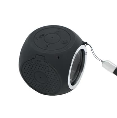 Bærbar Bluetooth-høyttaler IPX7 vanntett - svart