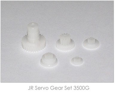 JR Servo Gear Set for 3500G/30G/31GWV Elkjøp
