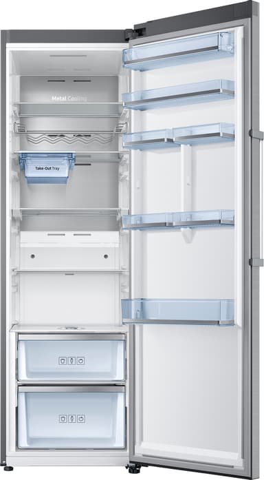 Samsung kjøleskap RR40M71657F/EE (rustfritt stål)