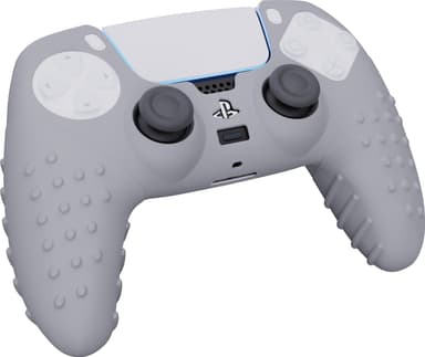 Piranha beskyttende silikondeksel til PS5-kontroller (grå)