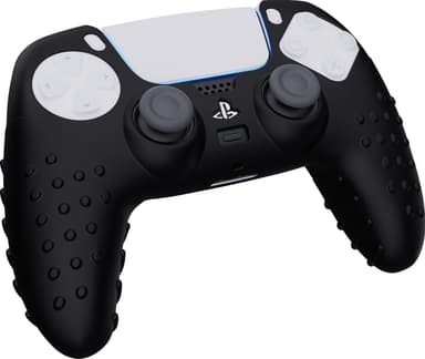 Piranha beskyttende silikondeksel til PS5-kontroller (sort)