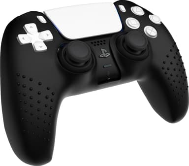Piranha beskyttende silikondeksel til PS5-kontroller (sort)