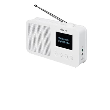 Hitachi DAB/DAB+/FM+ radio KHD150E (hvit)