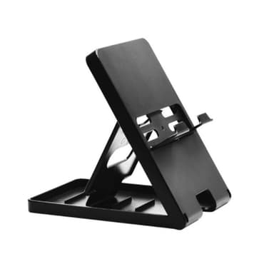 Sammenleggbar holder for Nintendo Switch-konsoll - svart
