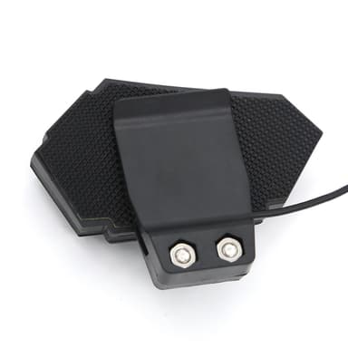 Hodesett med Bluetooth for motorsykkel - Svart