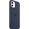 iPhone 12/12 Pro silikondeksel (dyp marineblå)