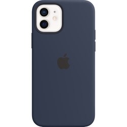 iPhone 12/12 Pro silikondeksel (dyp marineblå)