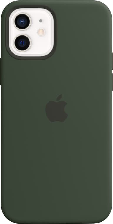 iPhone 12/12 Pro silikondeksel (kyprosgrønn)