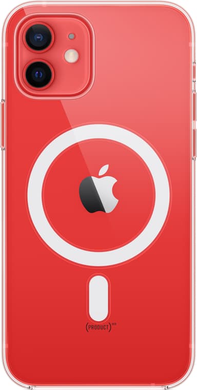 iPhone 12/12 Pro deksel (gjennomsiktig)